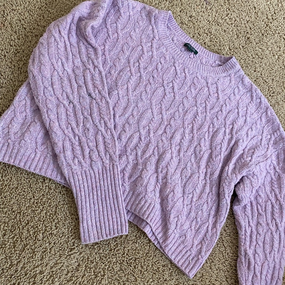 Target wild fable purple sweater